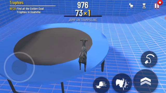 How to break into a shut down pool (goat simulator) смотреть онлайн