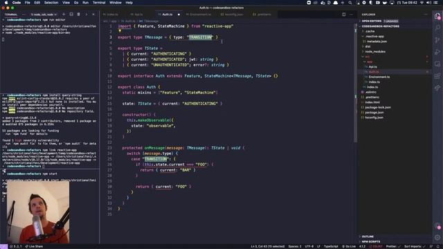 Codesandbox State Management #2 смотреть онлайн