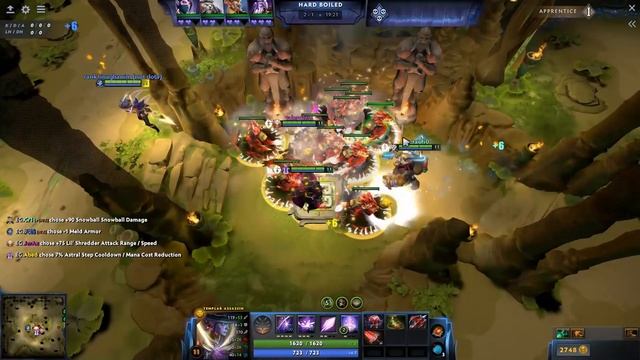 FIRST Aghanim's Labyrinth WIN — Jerax, Arteezy, Abed, Cr1t