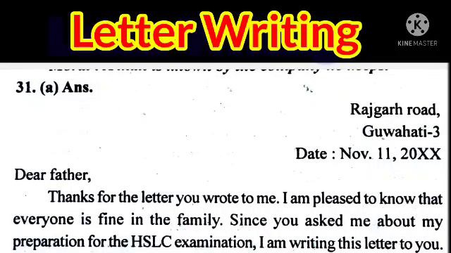 English Letter Writing|| HSLC 2022|| Class 10|| SUB:-About Your HSLC Exam Preparation|| Most Common смотреть онлайн