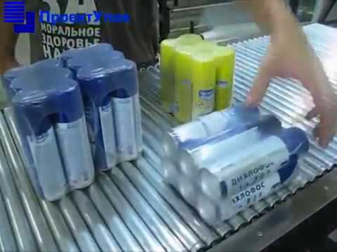 Упаковка аэрозольных баллонов смотреть онлайн