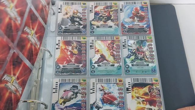 My Power Rangers Megaforce Action Card Came Collection! 300+ Cards!! смотреть онлайн