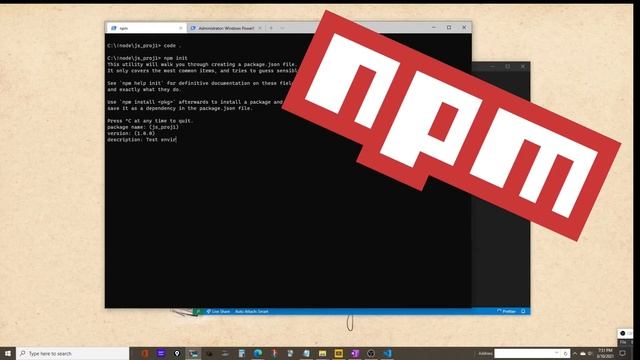 3 Minute Visual Overview - Simple JavaScript Server Side Node Project смотреть онлайн