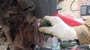 Замена заднего ступичного подшипника Passat b5 1997г