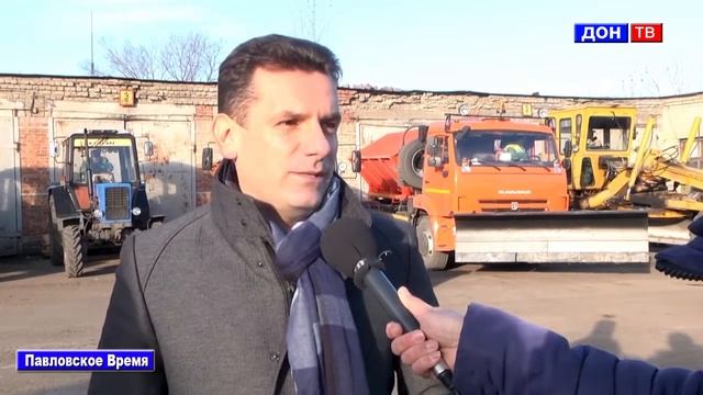 Смотр готовности техники к зиме. г. Павловск Воронежской обл смотреть онлайн
