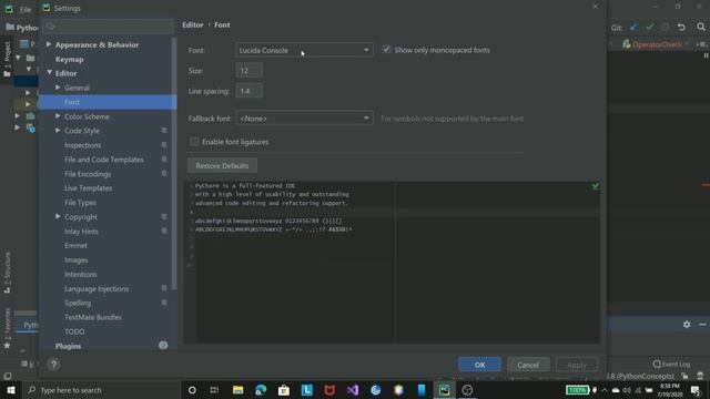 Change PyCharm Font size || Tips and Tricks of PyCharm смотреть онлайн