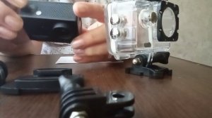 Экшн камера,, Дигма 240,, Установить карту памяти.