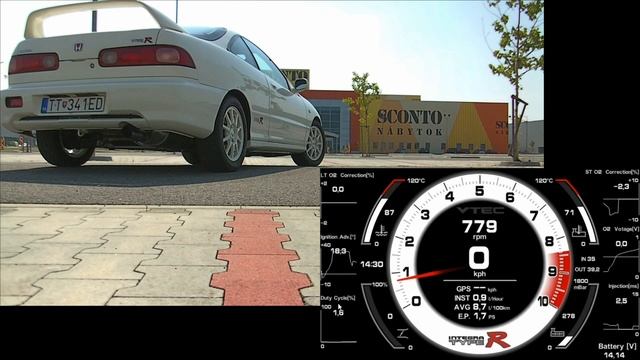 Hondash Prototype - Virtual Dash - ECU OBD1 OBD2A Honda смотреть онлайн