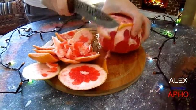 Как очистить грейпфрут | How To Clean Grapefruit?