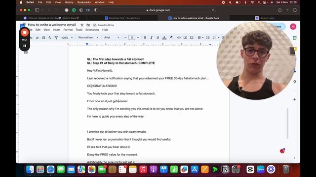 How To Write A Proper Welcome Email | FREE Email Copywriting Training смотреть онлайн