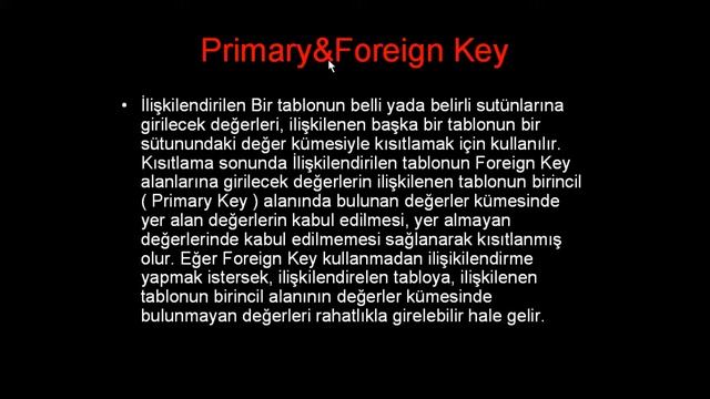 Oracle 10q primary key foreign key смотреть онлайн