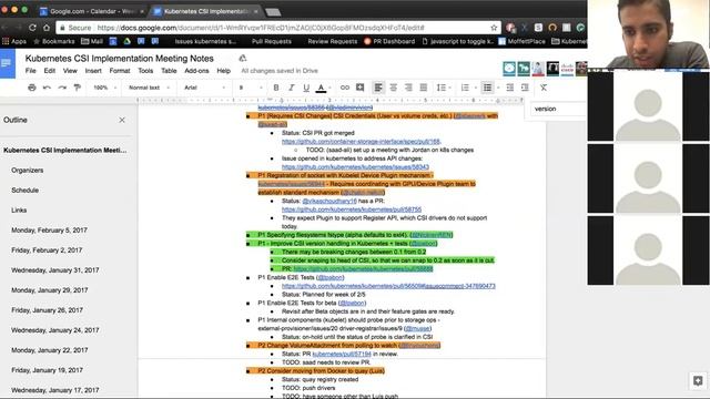 Kubernetes SIG Storage - CSI Implementation Workgroup 20180205 смотреть онлайн