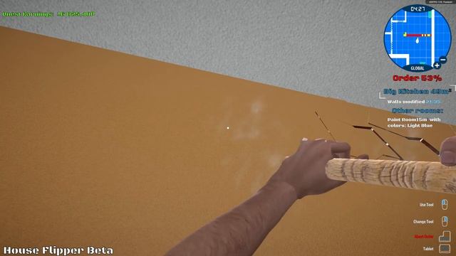 House Flipper #3 Миссия 4 - Голубая комната для Антона Грэй смотреть онлайн