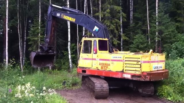 Kanske världens största grävmaskin hos Westling. смотреть онлайн