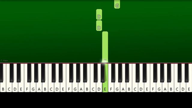 Taylor Swift - Love Story (Beginner One Hand Piano Tutorial) смотреть онлайн