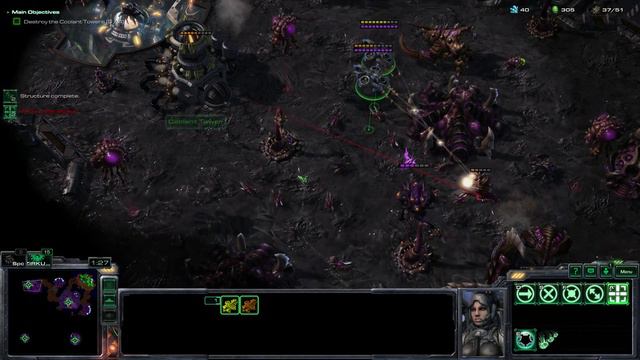 StarCraft 2 WoL - Mission 25b (Shatter the Sky) - Speedrun (Brutal) смотреть онлайн