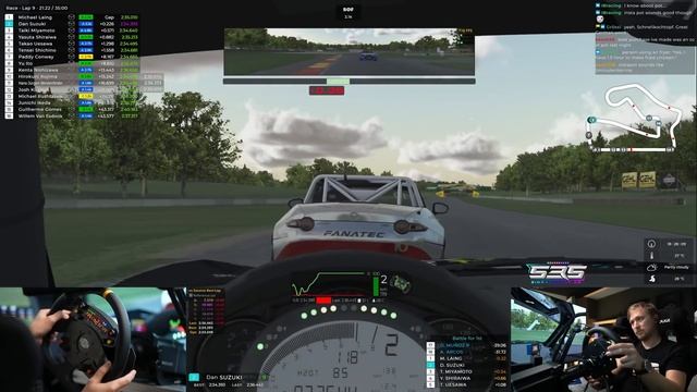 MX5 racing is freaking INTENSE - some great battles and some questionable moves | iRacing смотреть онлайн