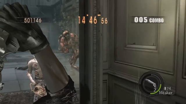 Boss Mania Spencer Mansion Solo Wesker 150 Kills Resident Evil 5 Mercenaries PC смотреть онлайн