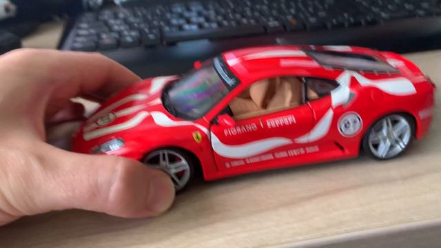 Обзор модели Ferrari F430 от Bburago в 1:24 смотреть онлайн