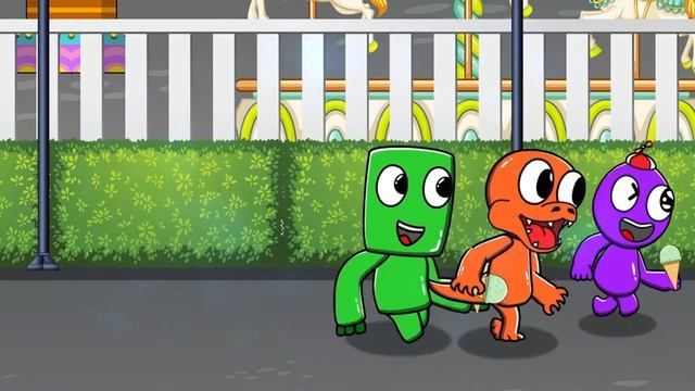 Rainbow Friends - Coffin Dance Meme смотреть онлайн