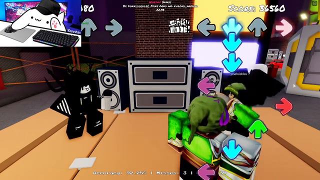 Jugando Funky Friday con Bongo Cat смотреть онлайн