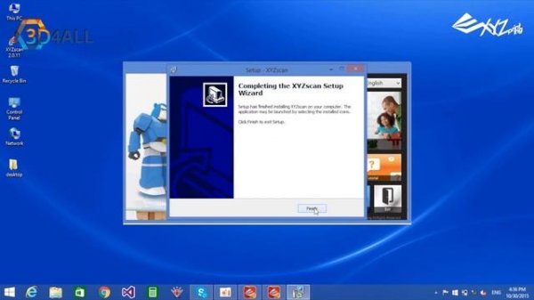 Scanner 3D XYZ Printing 2 0