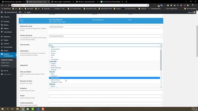 WordPress #8 - - Advanced Custom Field - Color y Date picker смотреть онлайн
