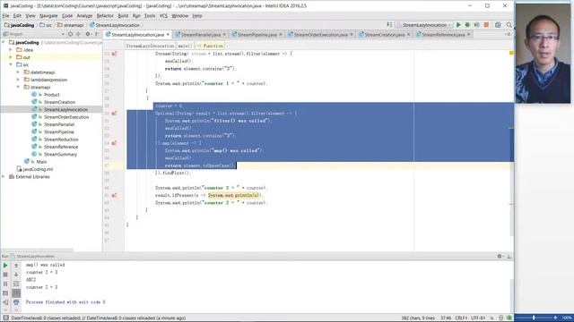 Java Coding Stream API 4 Lazy Invocation смотреть онлайн