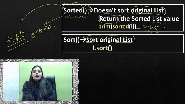 TERM 1 - Complete 12th Computer Science | Python - Difference between sorted() and sort()| Part 18 смотреть онлайн