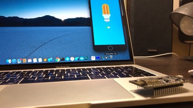 NodeMCU + iPhone - Умный дом приложение iOS Arduino - Умный дом Apple смотреть онлайн