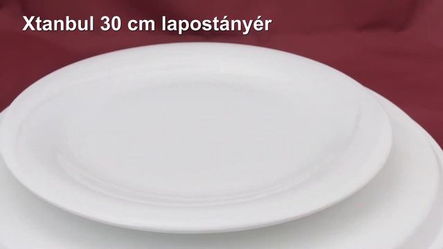 X-TANBUL lapostányér 30cm , fehér porcelán смотреть онлайн