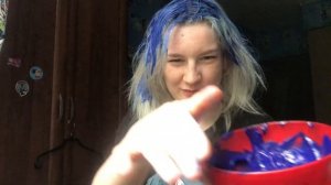 Крашу Волосы Тоникой В Синий Цвет ? Результат Шокировал...