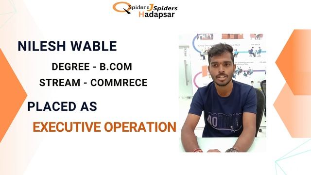 B.Com student got placed in IT| Nilesh Wable | QSpiders Hadapsar... смотреть онлайн