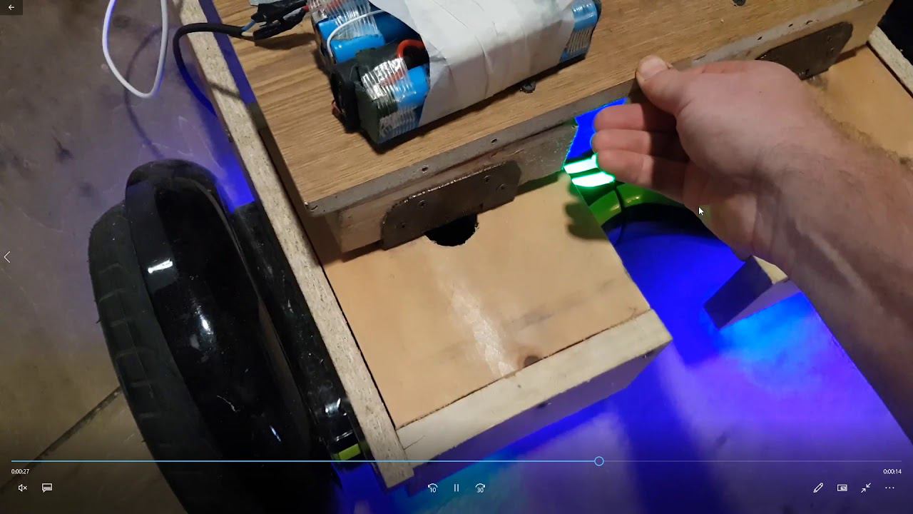 Фиаско теории датчиков наклона для управления гироскутером. смотреть онлайн