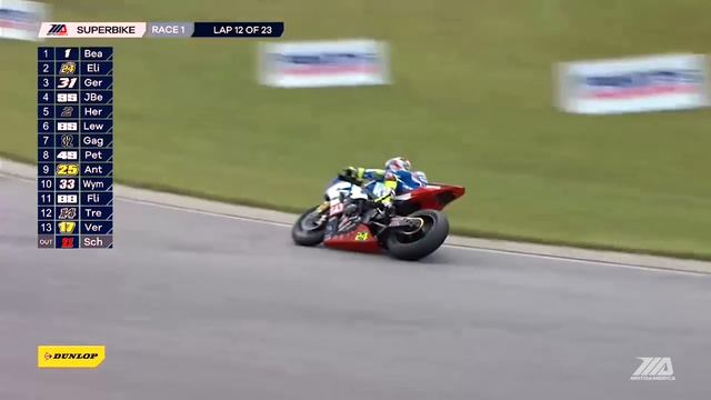 MotoAmerica EBC Brakes Superbike Race 1 at VIR смотреть онлайн