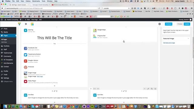 Exploring Visual Composer Modules On Wordpress смотреть онлайн