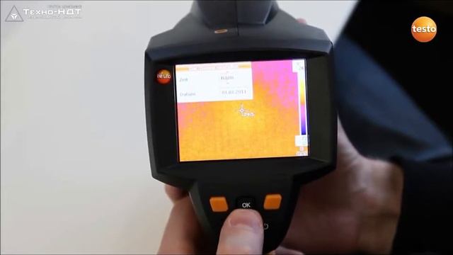 Testo 875i. Первое включение тепловизора смотреть онлайн