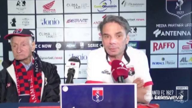 SERIE C | Taranto, Capuano in conferenza con il super tifoso Carmine: "A Crotone senza porci limiti смотреть онлайн