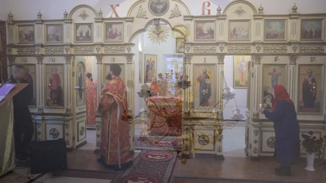 День престольного праздника храма Воскресения Словущего (26.09.2022 г.) смотреть онлайн