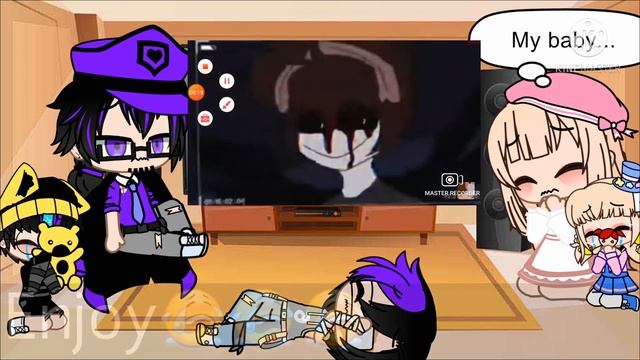 Past Afton react to the future (Chris Afton)Meme. смотреть онлайн