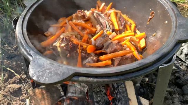 Плов из баранины в казане смотреть онлайн