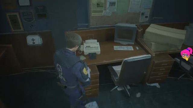 Resident Evil 2 Remake (Leon 2nd run) - Part 1 - Police station: medallions and another items смотреть онлайн