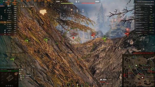 тест GTX Titan Black 6gb+FX8350 в World of Tanks смотреть онлайн