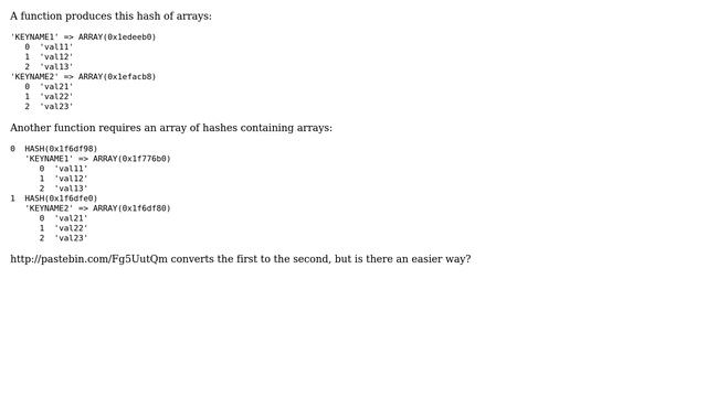 Software Engineering: Converting data-structure in Perl смотреть онлайн