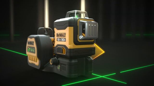 DEWALT® 20V MAX* 3 x 360 Green Laser смотреть онлайн