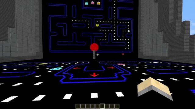 Пакмэн в Майнкрафте без модов. Pacman no mods, мини-игра в Minecraft, #7 смотреть онлайн
