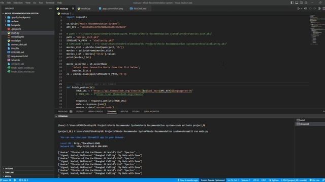 Movie Recommendation system | ML Project смотреть онлайн