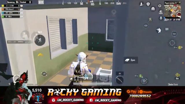 BGMI/PUBG LIVE | LETS DO BOOM BAAM | LwRockyYT смотреть онлайн