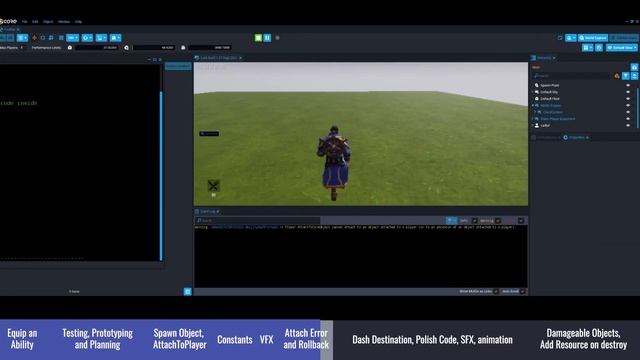 Let's Build a Tornado Dash Ability - Core Academy Tutorial смотреть онлайн