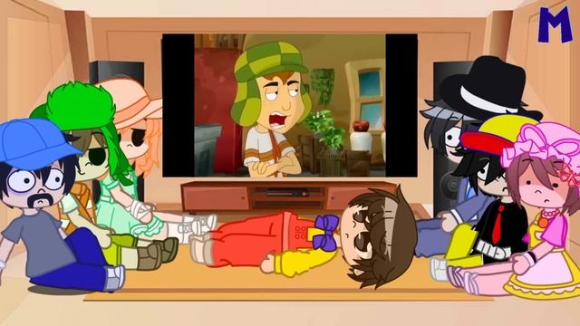 Mis Personajes Reaccionan a Momento XD El Chavo del 8 Animado (Gacha Club) смотреть онлайн